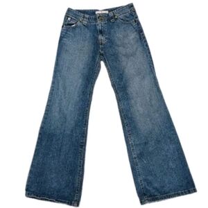 Vintage Y2K Tommy Hilfiger Hipster Flare Jeans Womens Size 4  2004 Retro Relaxed